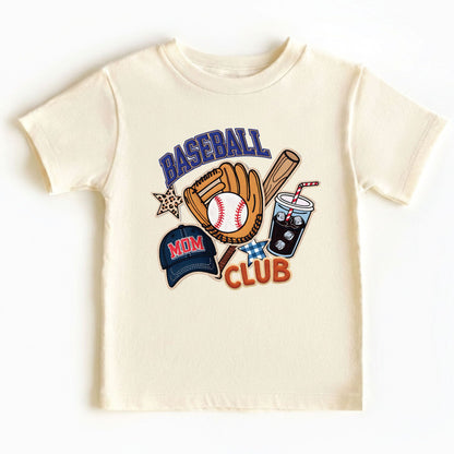 Baseball Club Mom Shirt Leopard Star Sweatshirt