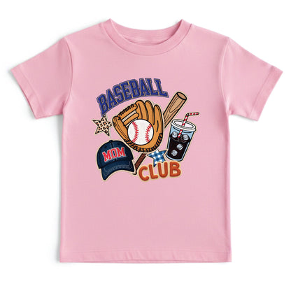 Baseball Club Mom Shirt Leopard Star Sweatshirt
