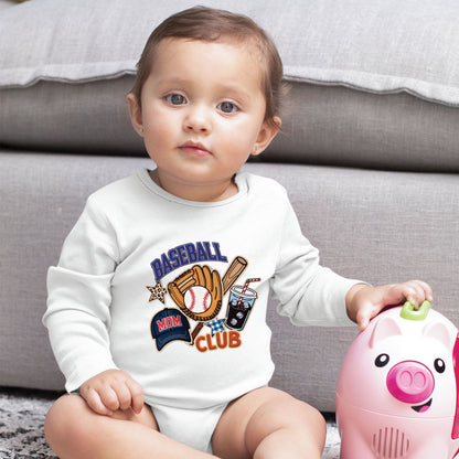 Baseball Club Mom Shirt Leopard Star Sweatshirt