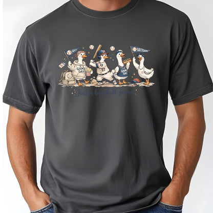 Baseball Goose Comfort Colors T Shirt