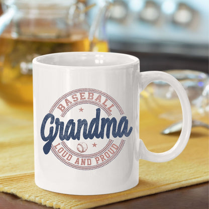 Baseball Grandma DTF Transfer