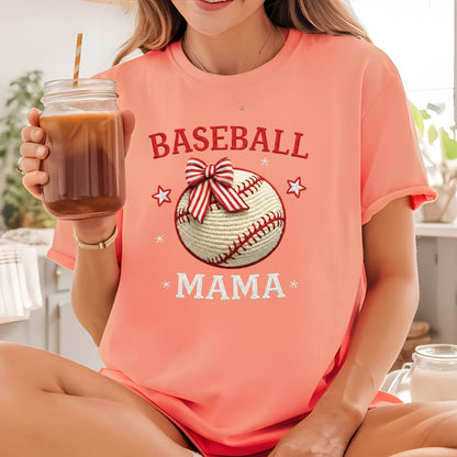 Baseball Mama DTF Transfer ready to Press