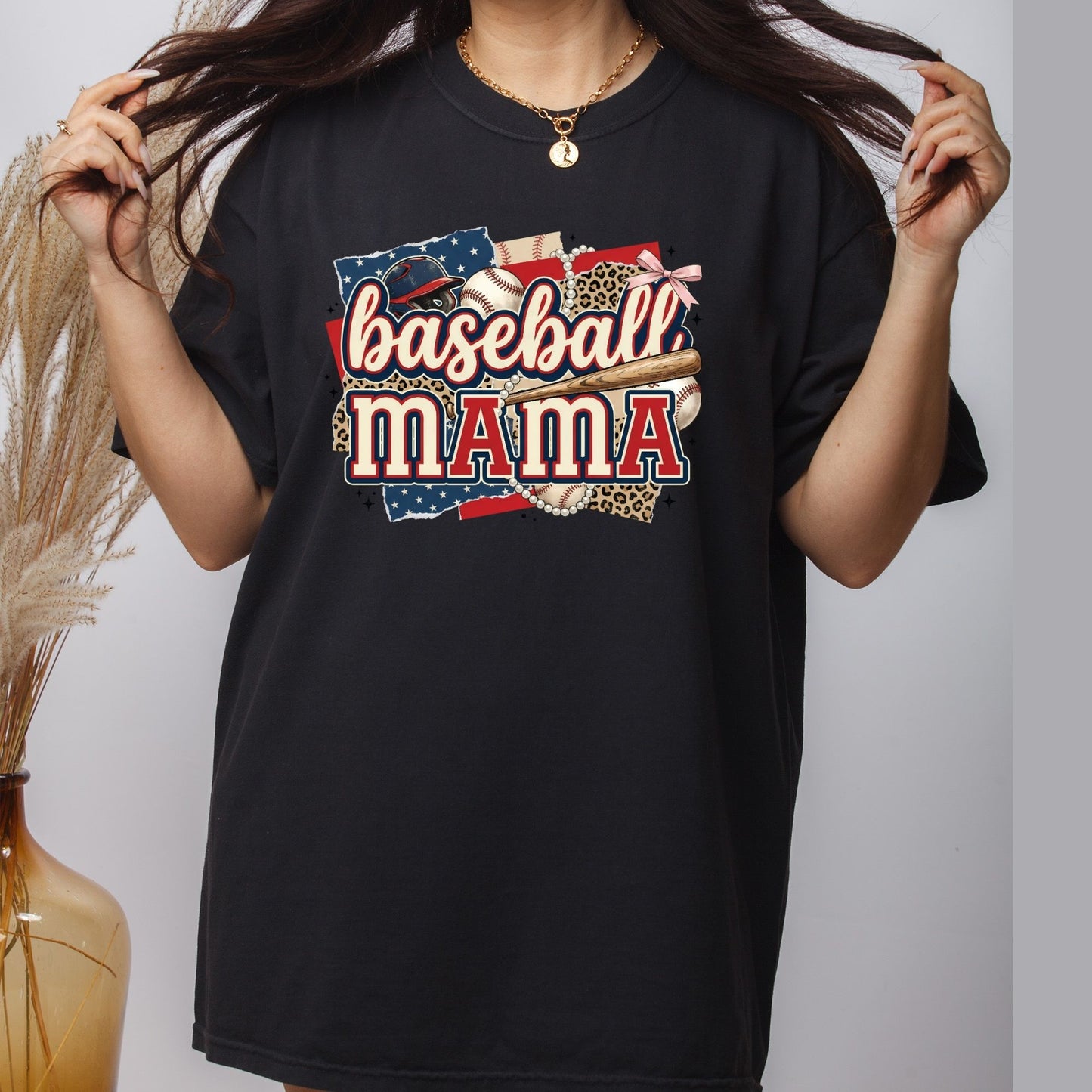 Baseball Mama DTF Transfer