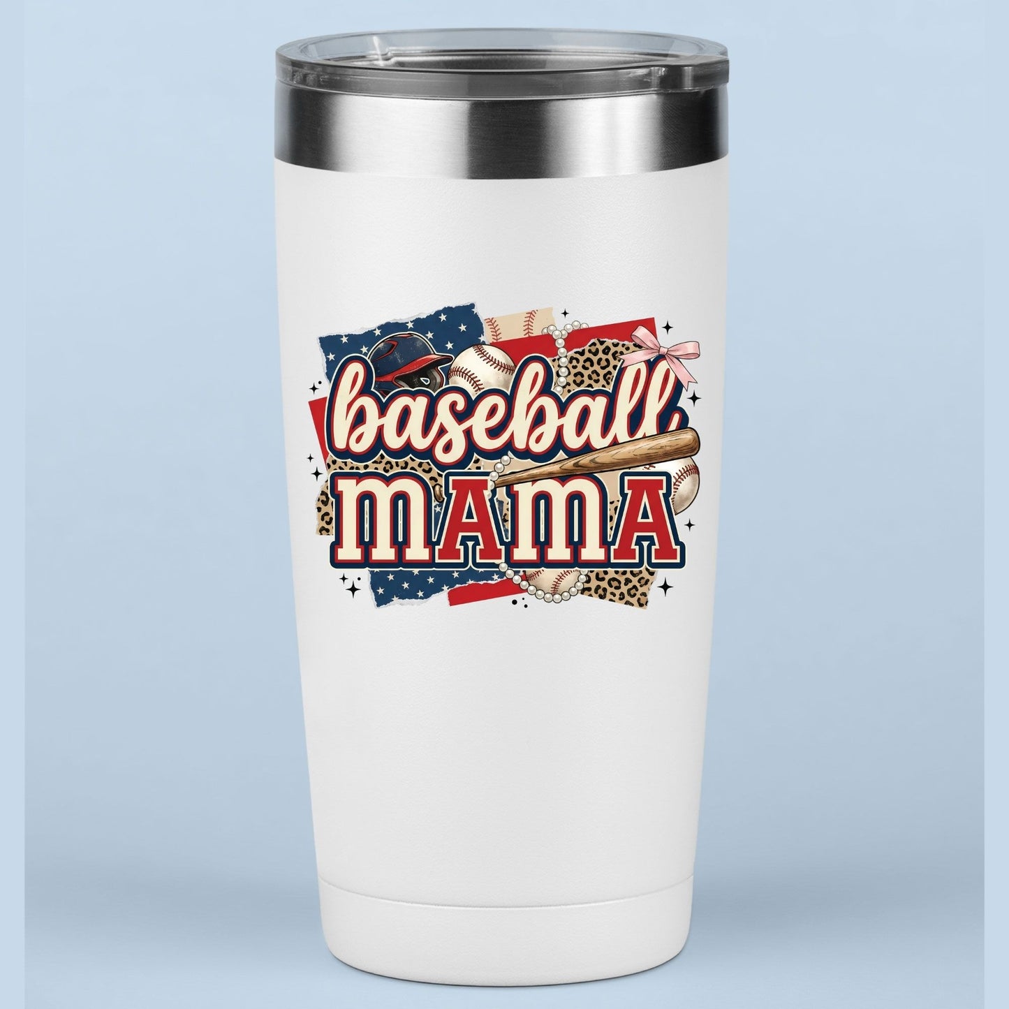 Baseball Mama DTF Transfer