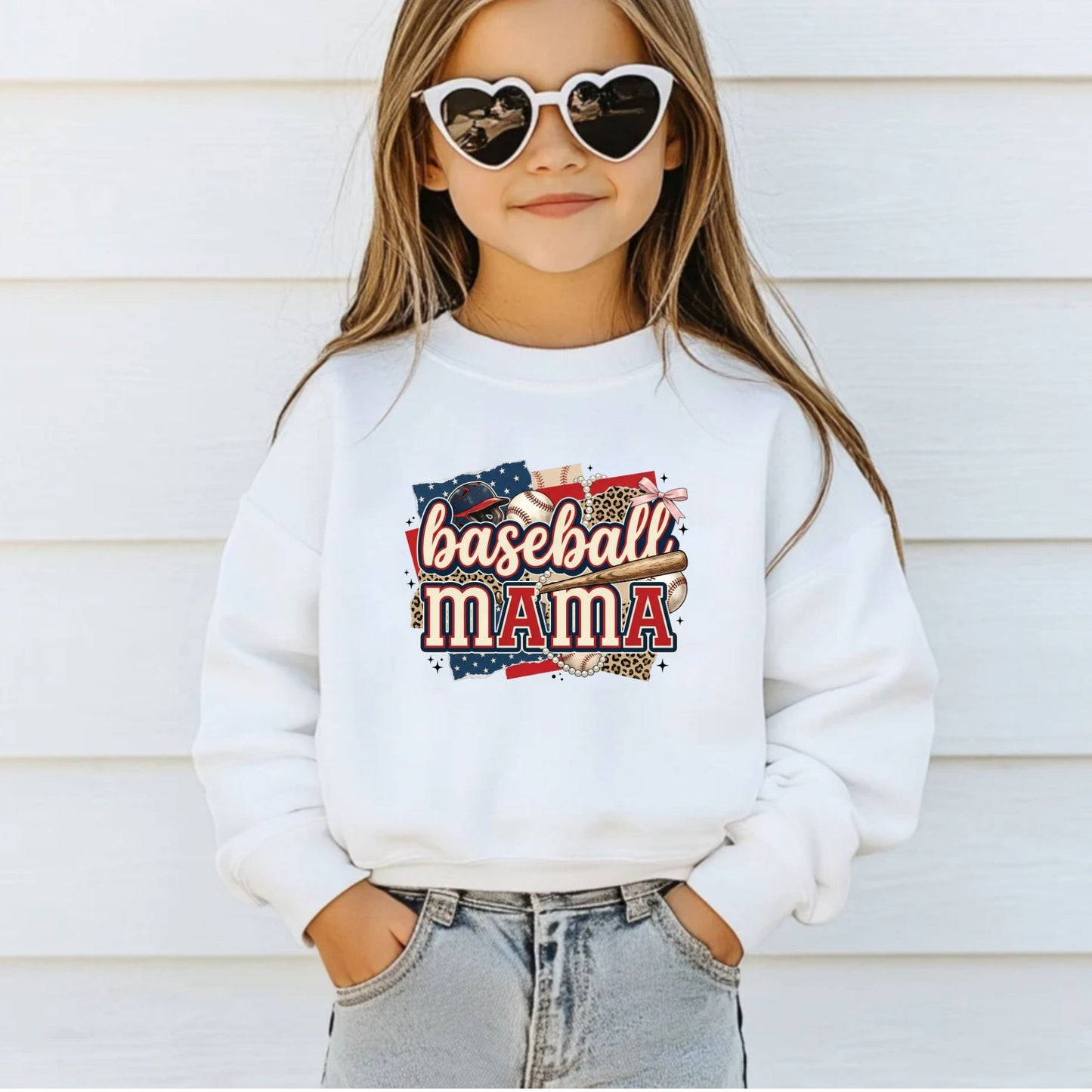 Baseball Mama DTF Transfer