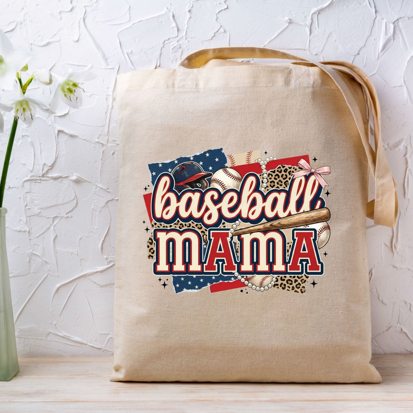 Baseball Mama DTF Transfer