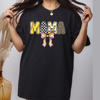 Baseball Mom DTF Transfer ready to Press