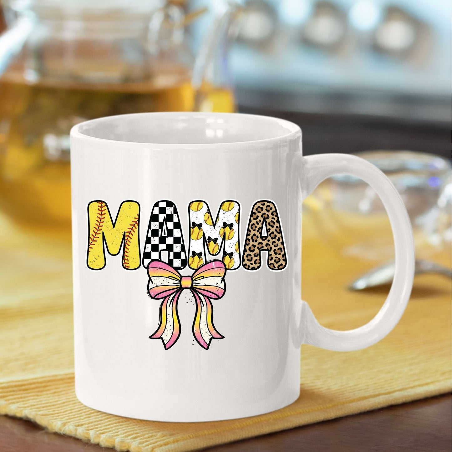 Baseball Mom DTF Transfer ready to Press