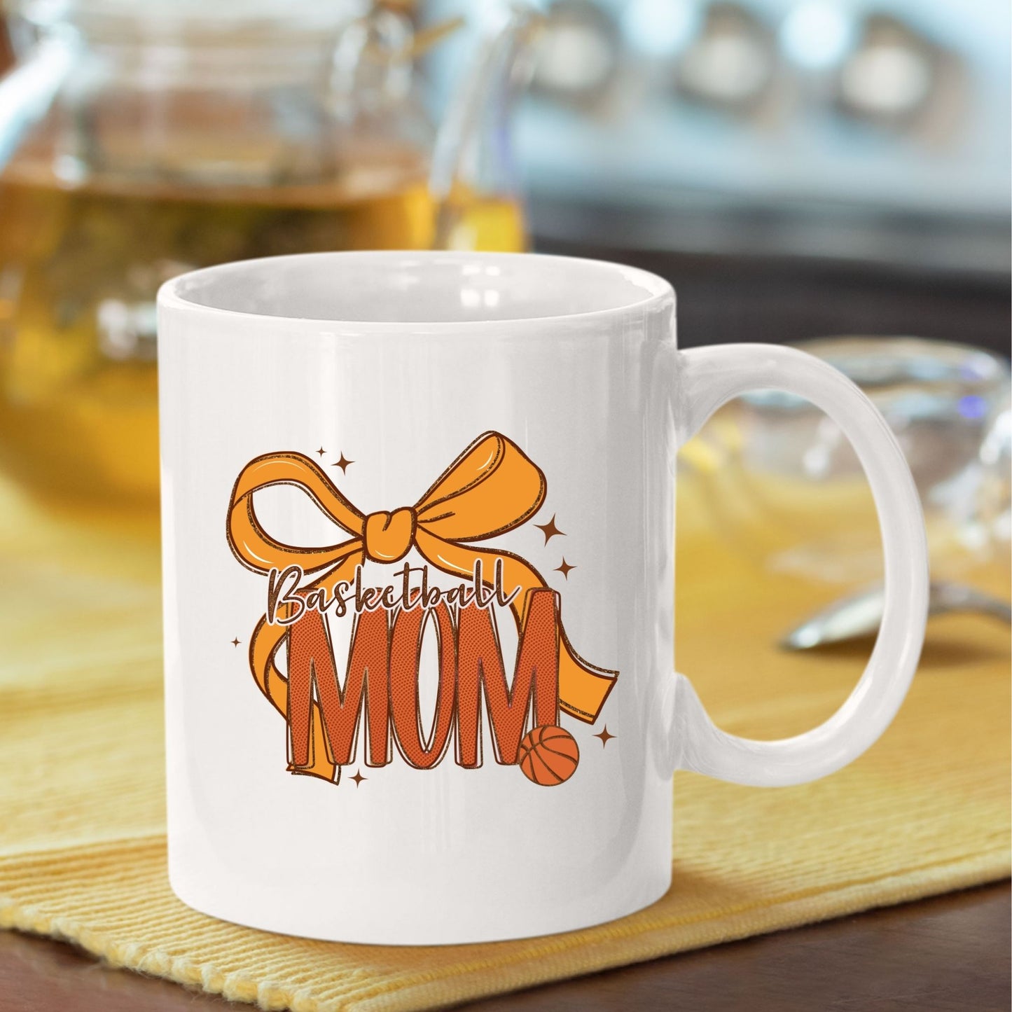 Basketball Mom DTF Transfer ready to Press