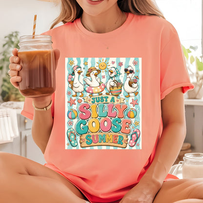 Beach Babe Retro Sunglasses DTF Transfer Ready to Press Summer Vacation UV DTF Sticker Leopard Print Palms Heat Transfer for Shirts
