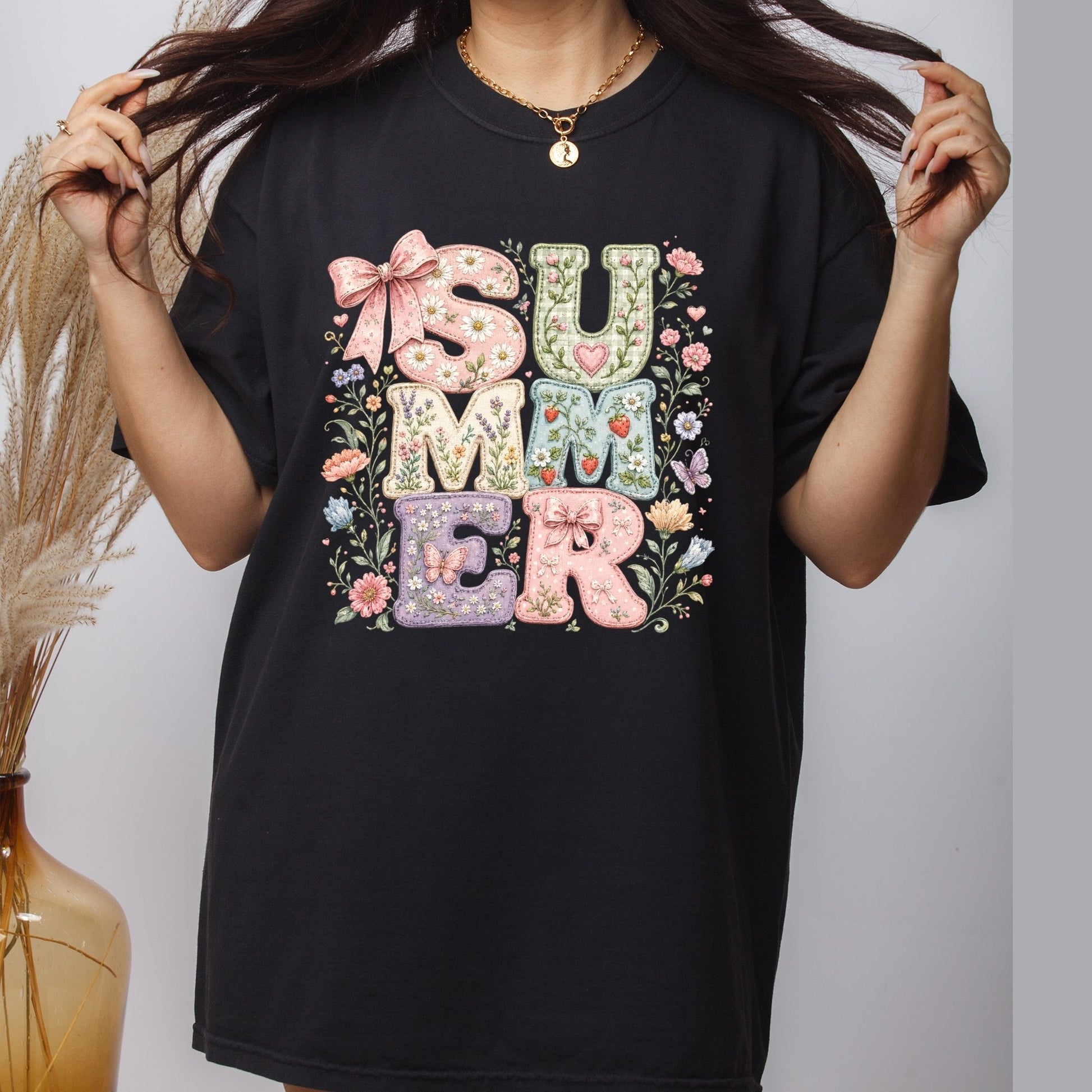 Beach Cruiser Retro Palm Trees DTF Transfer Ready to Press Summer Vacation UV DTF Sticker Ocean Sunset Heat Transfer for Shirts