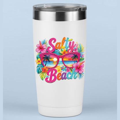 Beach Day Everyday Retro Sunset DTF Transfer Ready to Press Summer Vacation UV DTF Sticker Ocean Wave Heat Transfer for Shirts