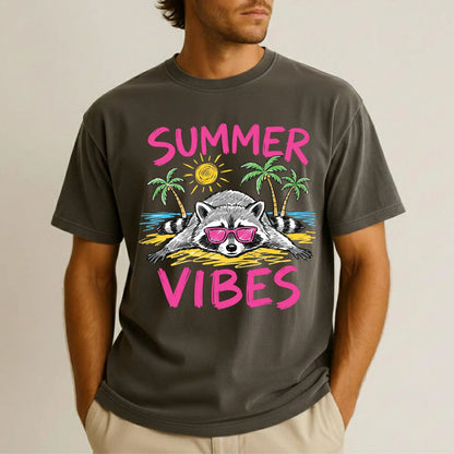 Beach Rules Sun Sand Surf DTF Transfer Ready to Press Summer Vacation UV DTF Sticker Retro Ocean Heat Transfer for Shirts