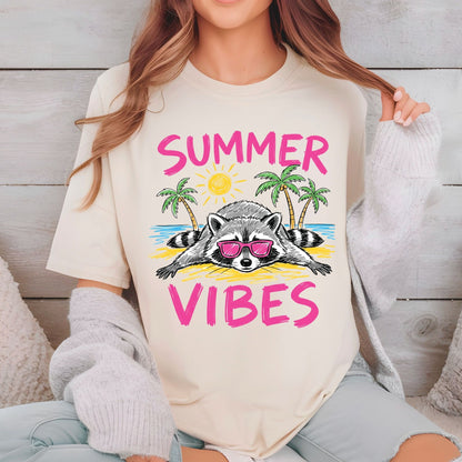 Beach Rules Sun Sand Surf DTF Transfer Ready to Press Summer Vacation UV DTF Sticker Retro Ocean Heat Transfer for Shirts
