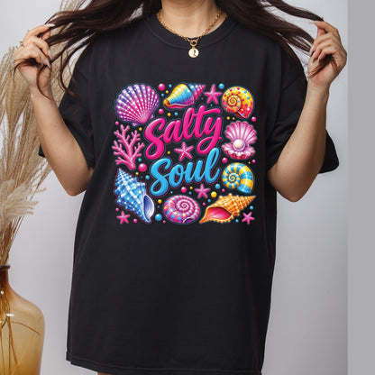 Beach Vibe Flamingo Retro Sunset DTF Transfer Ready to Press Summer Vacation UV DTF Sticker Tropical Palms Heat Transfer for Shirts