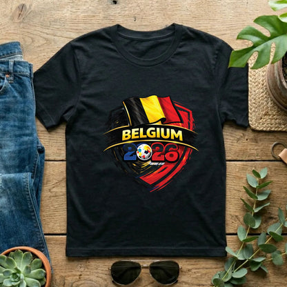 Belgium 2026 World Cup T Shirt Soccer Supporter Tees