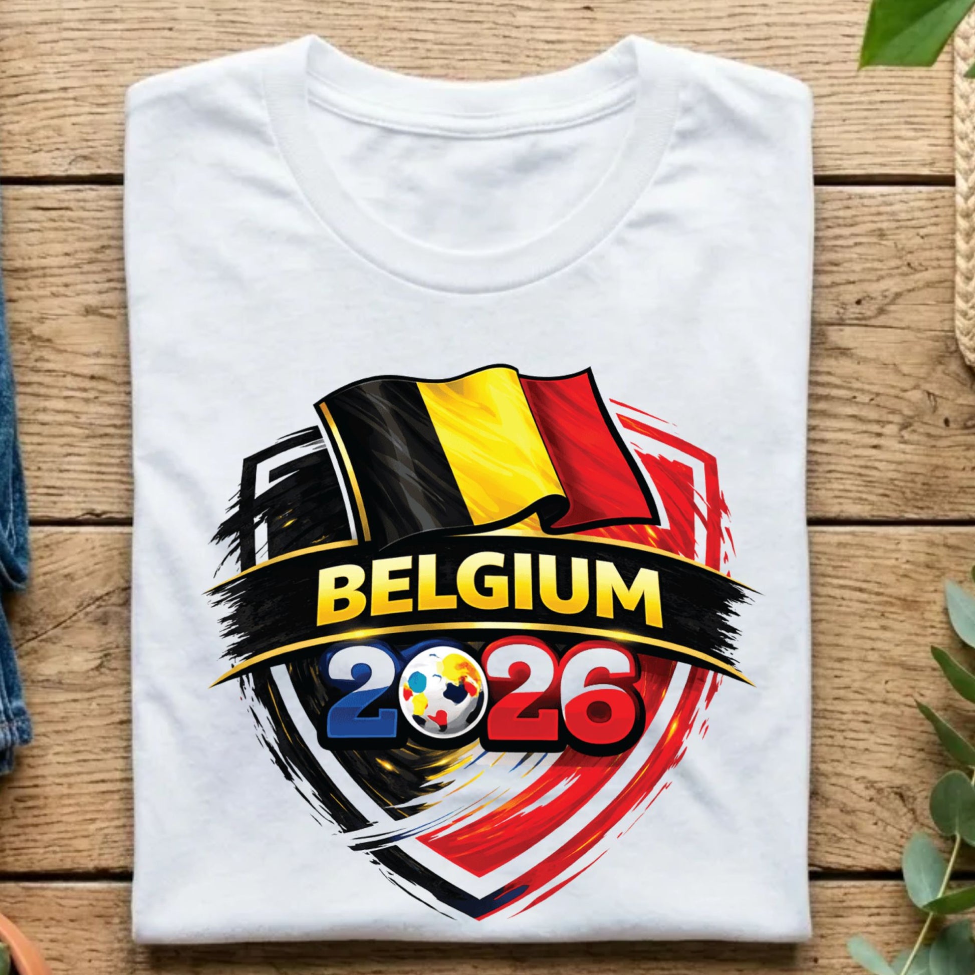 Belgium 2026 World Cup T Shirt Soccer Supporter Tees 