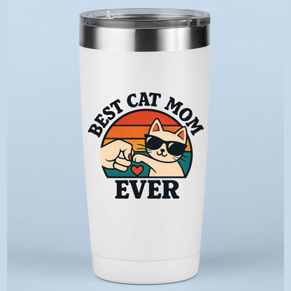 Best Cat Mom Ever DTF Transfer ready to Press