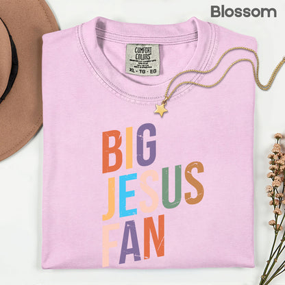 Big Jesus Fan Comfort Colors T Shirt