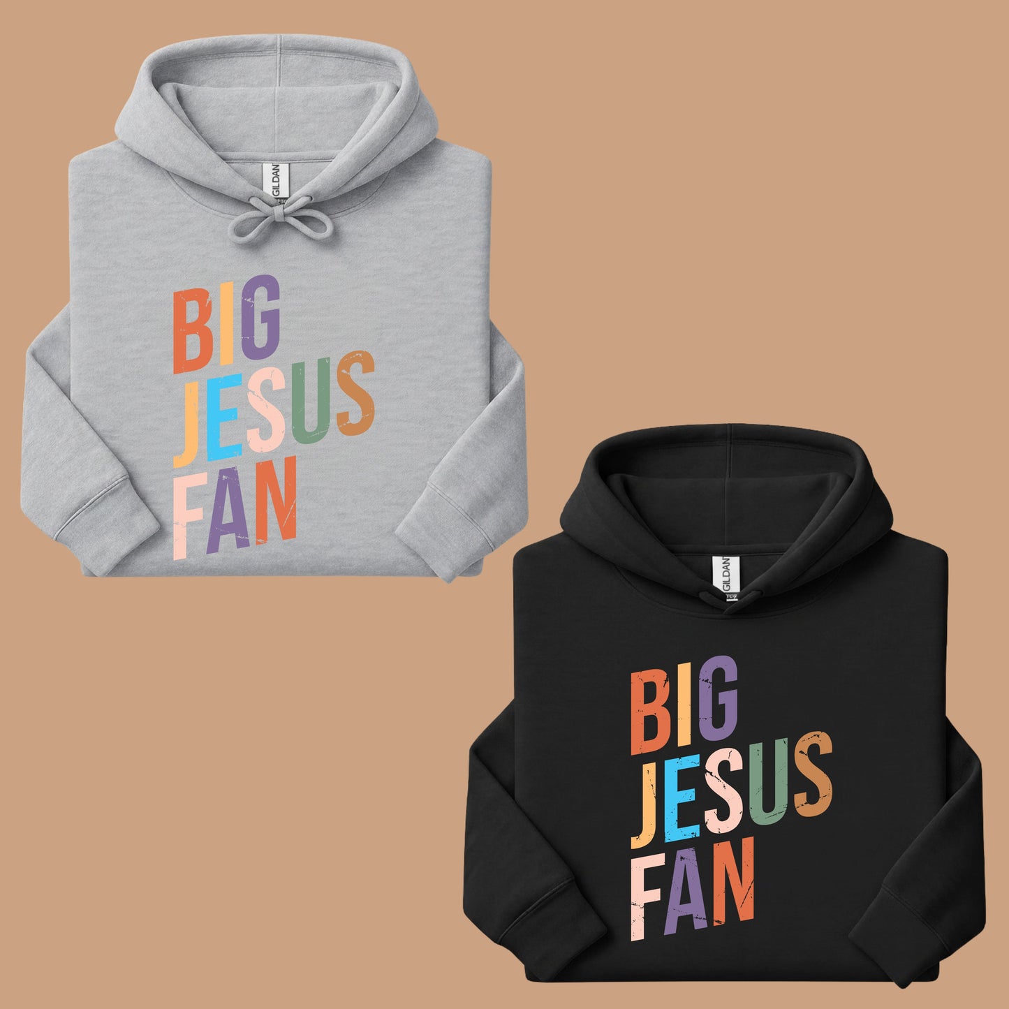 Big Jesus Fan Comfort Colors T Shirt
