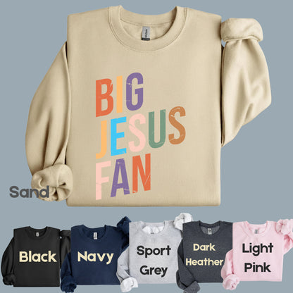 Big Jesus Fan Comfort Colors T Shirt
