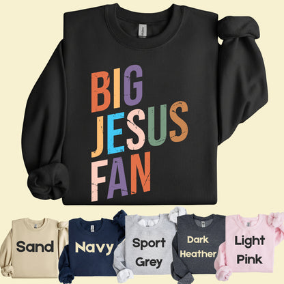 Big Jesus Fan Comfort Colors T Shirt