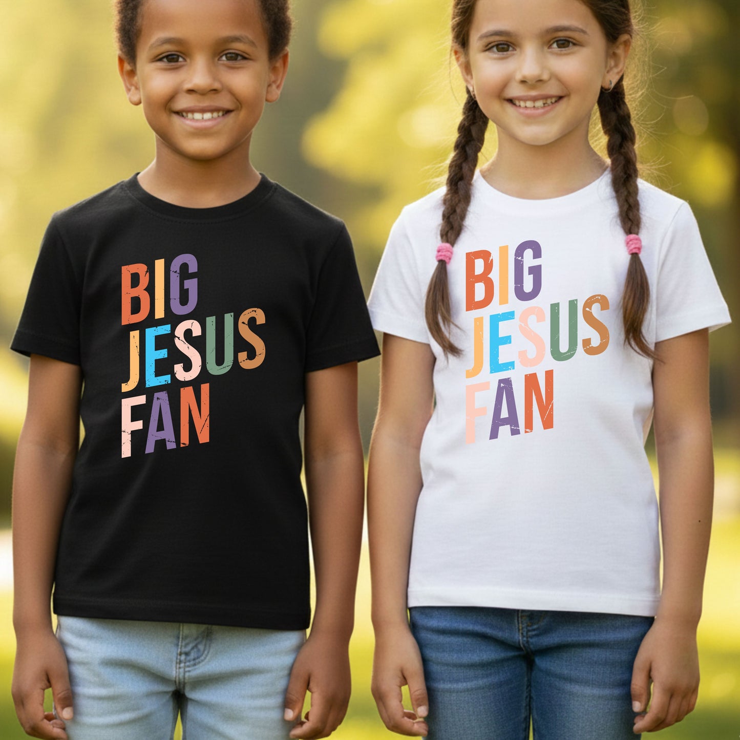Big Jesus Fan Comfort Colors T Shirt