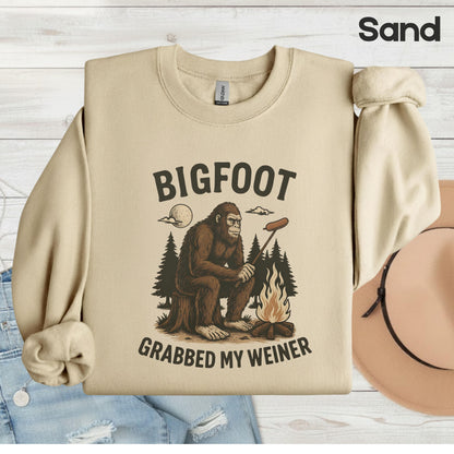 Bigfoot Grabbed My Weiner Comfort Colors T Shirts