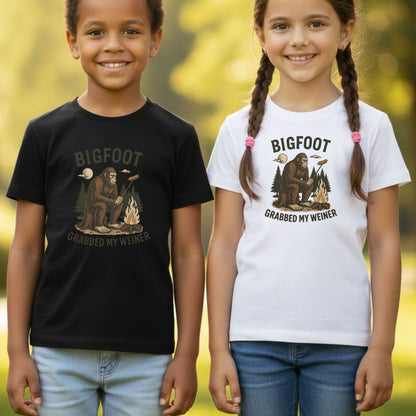 Bigfoot Grabbed My Weiner Comfort Colors T Shirts