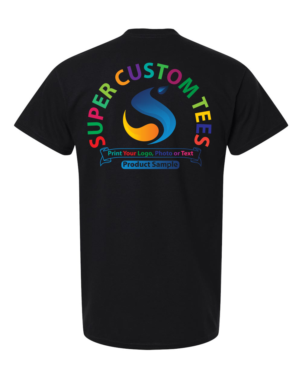 Custom T Shirts - Gildan Heavy Cotton Short Sleeve Tees - Same Day Printing