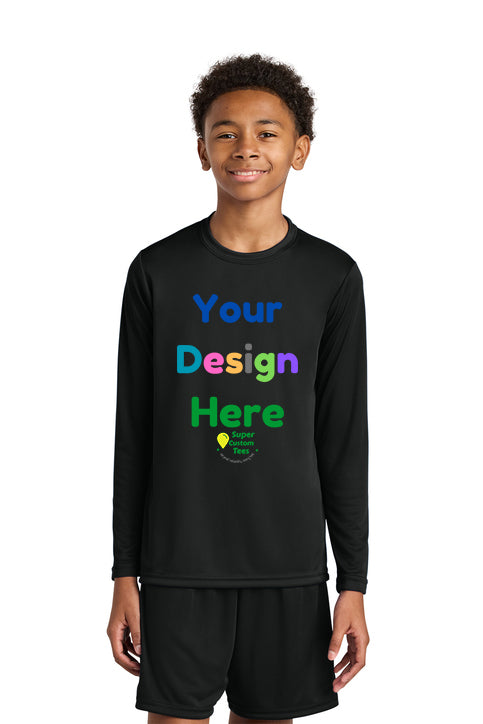 Youth Cooling Performance Long Sleeve Tee