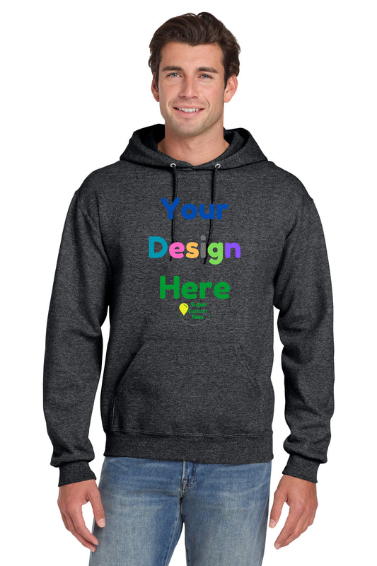 Jerzees 4997 - Unisex Super Sweats NuBlend Fleece Pullover Hoodies