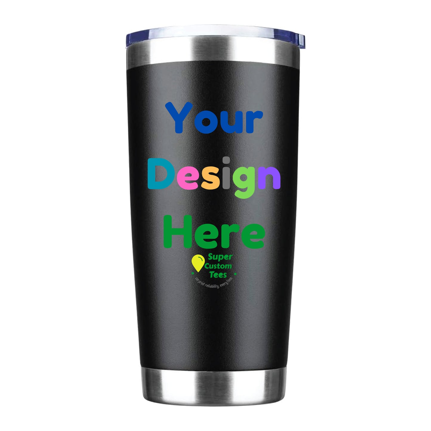 Custom Stainless Steel Tumbler 20oz Travel Mug
