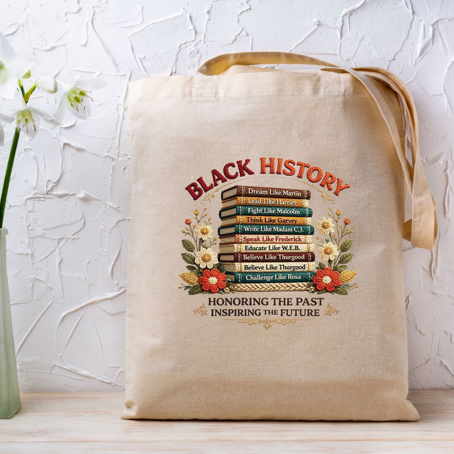 Black History Books Quote DTF Transfer Ready To Press