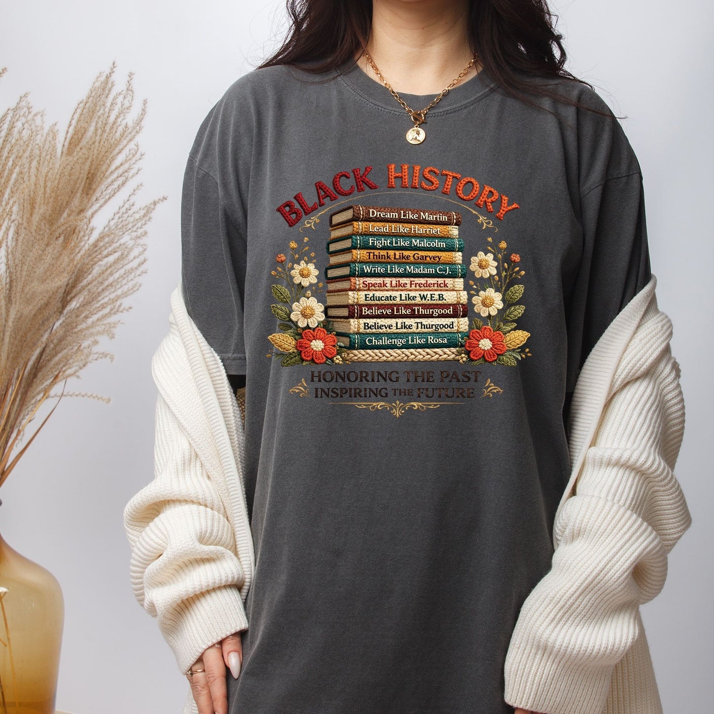 Black History Books Quote DTF Transfer Ready To Press