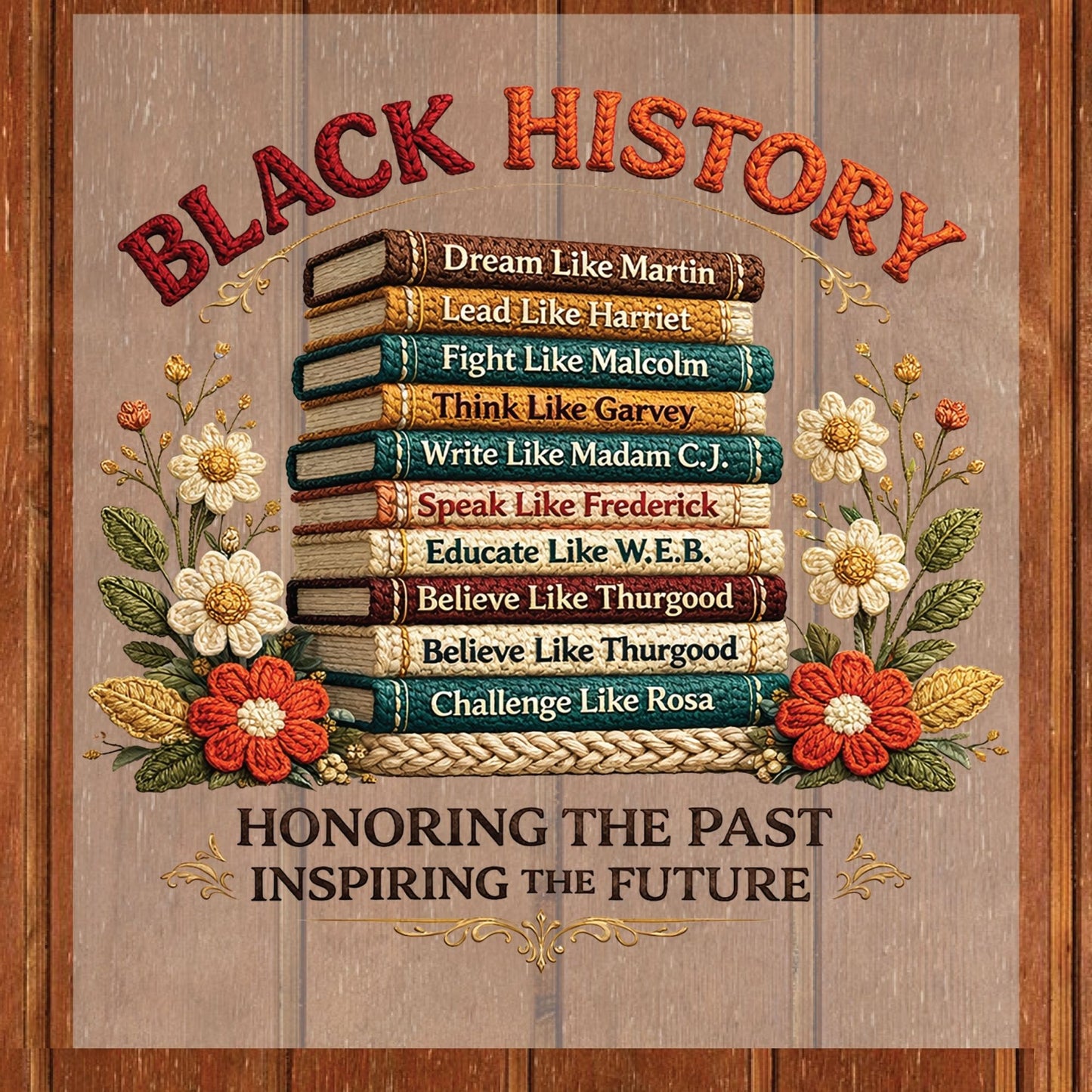 Black History Books Quote DTF Transfer Ready To Press Celebrate Black History Heat Transfer For Shirts Afrocentric UV Sticker Prints