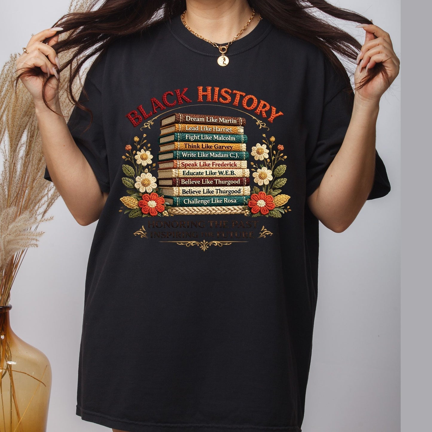 Black History Books Quote DTF Transfer Ready To Press