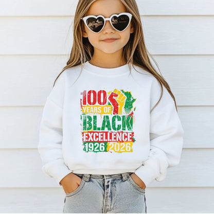 100 Years of Black Excellence Heat Transfer For Shirts