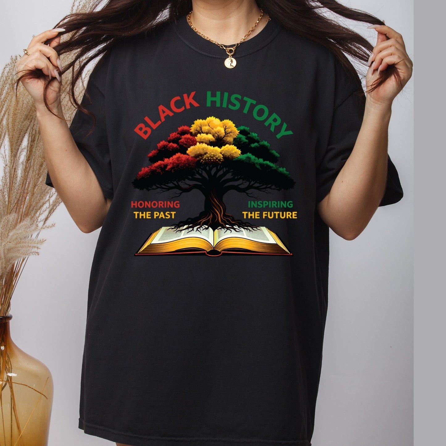 Black History Honoring the Past DTF Transfer ready to Press