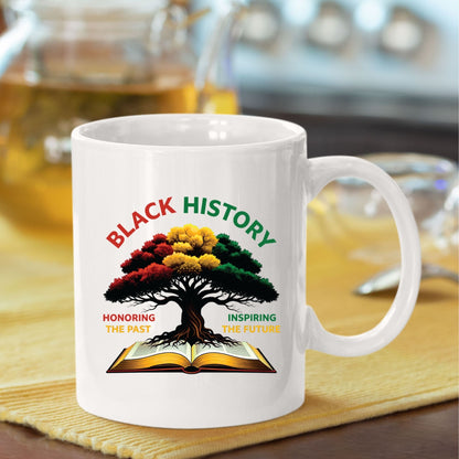 Black History Honoring the Past DTF Transfer ready to Press