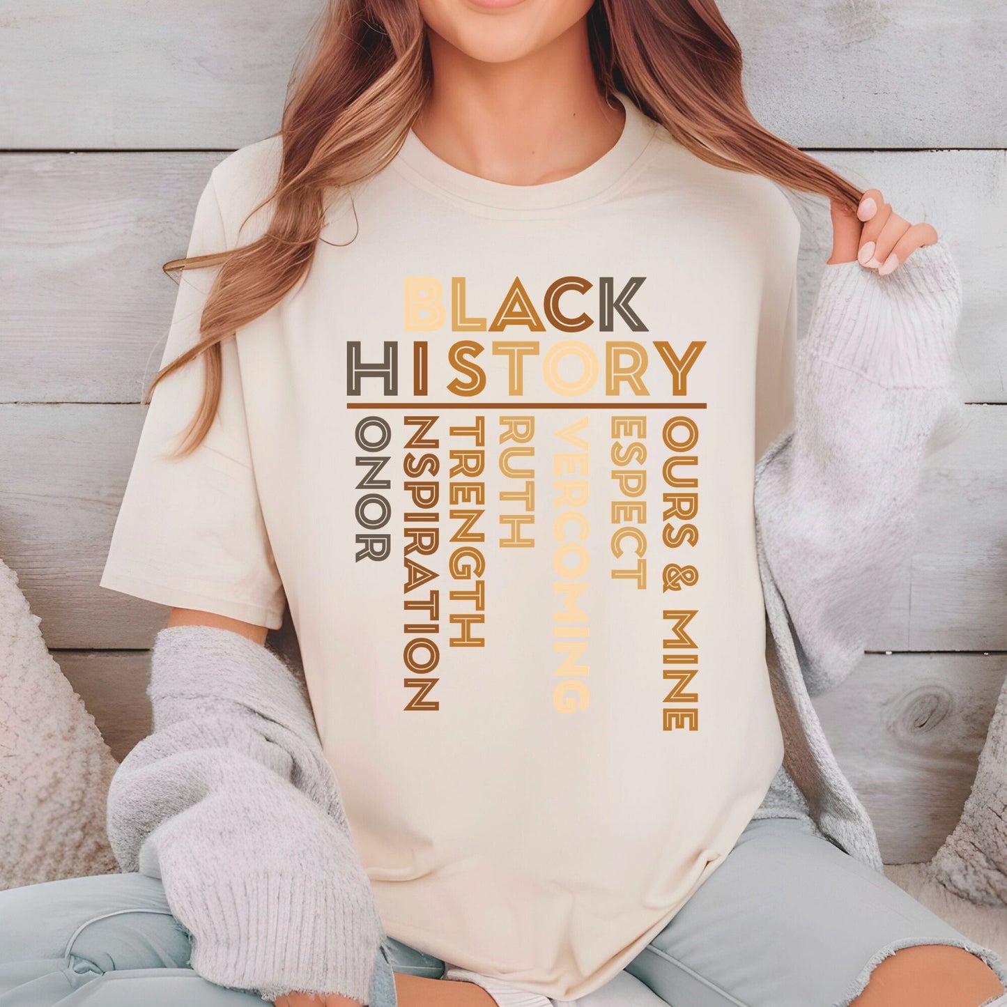 Black History Inspired DTF Transfer Ready to Press
