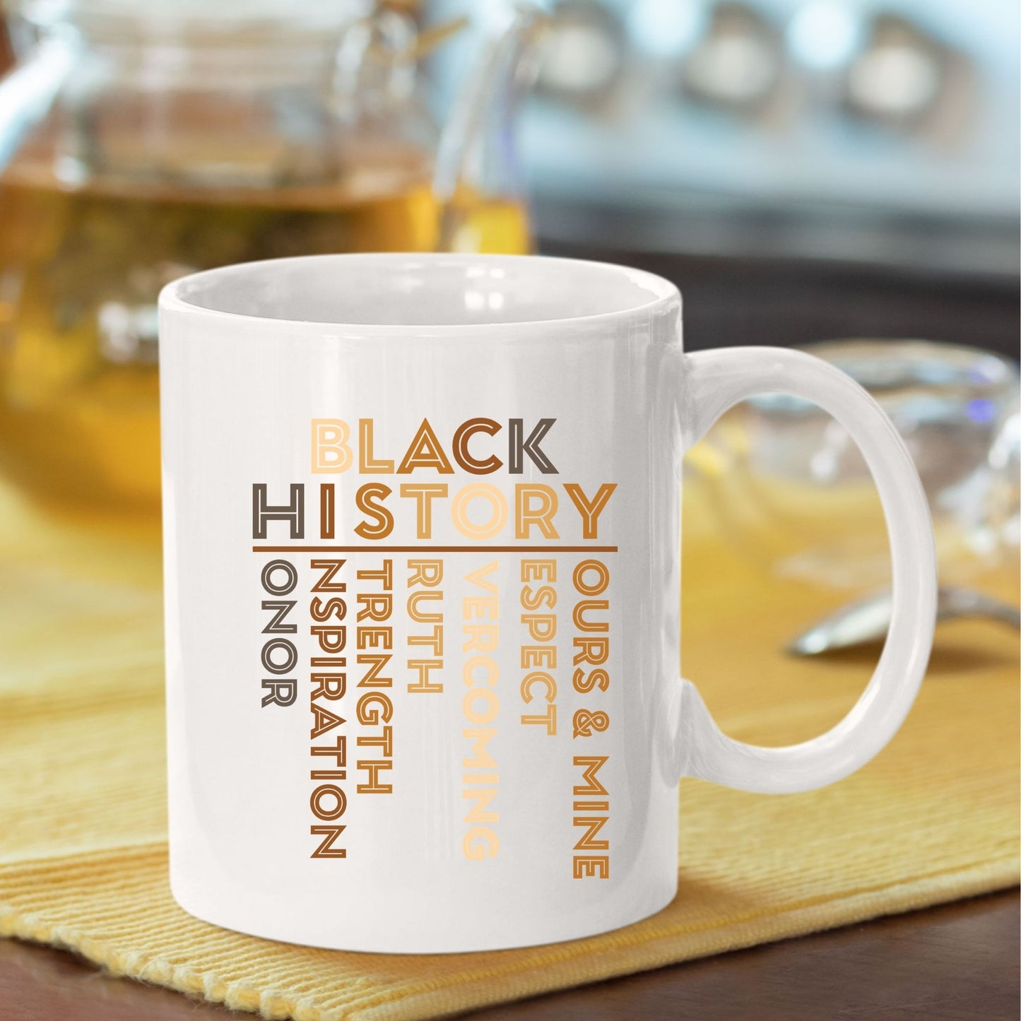 Black History Inspired DTF Transfer Ready to Press