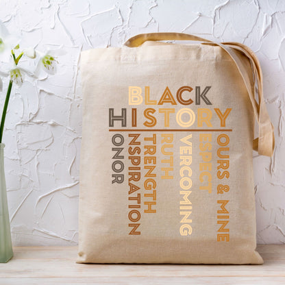 Black History Inspired DTF Transfer Ready to Press