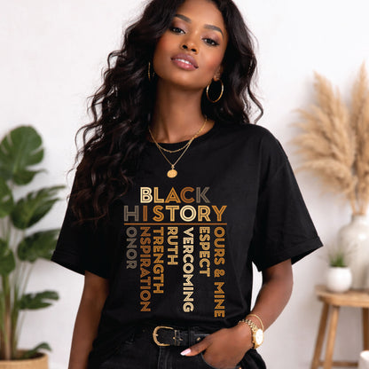 Black History Inspired T Shirts Black Culture Apparel