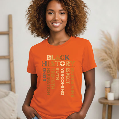 Black History Inspired T Shirts Black Culture Apparel