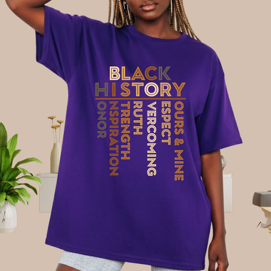 Black History Inspired T Shirts Black Culture Apparel