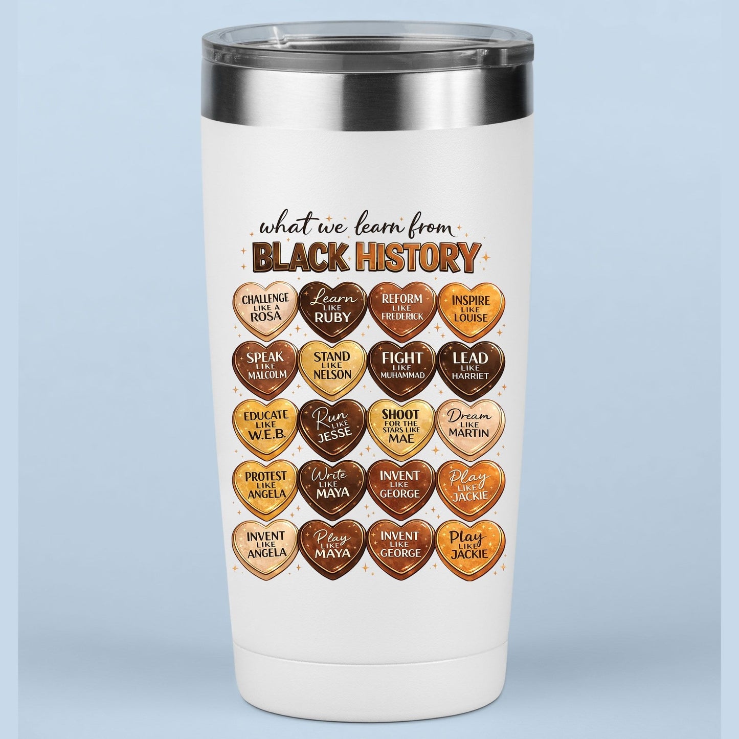 Black History Learning DTF Transfer