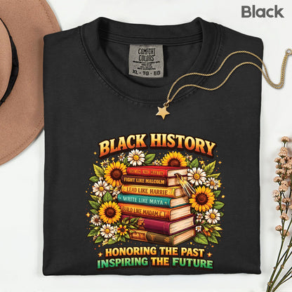 Black History Month Comfort Colors® Shirt Dream Like Martin T Shirt Sunflower Bookish Teacher Gifts For Men Women Kids Youth Tees