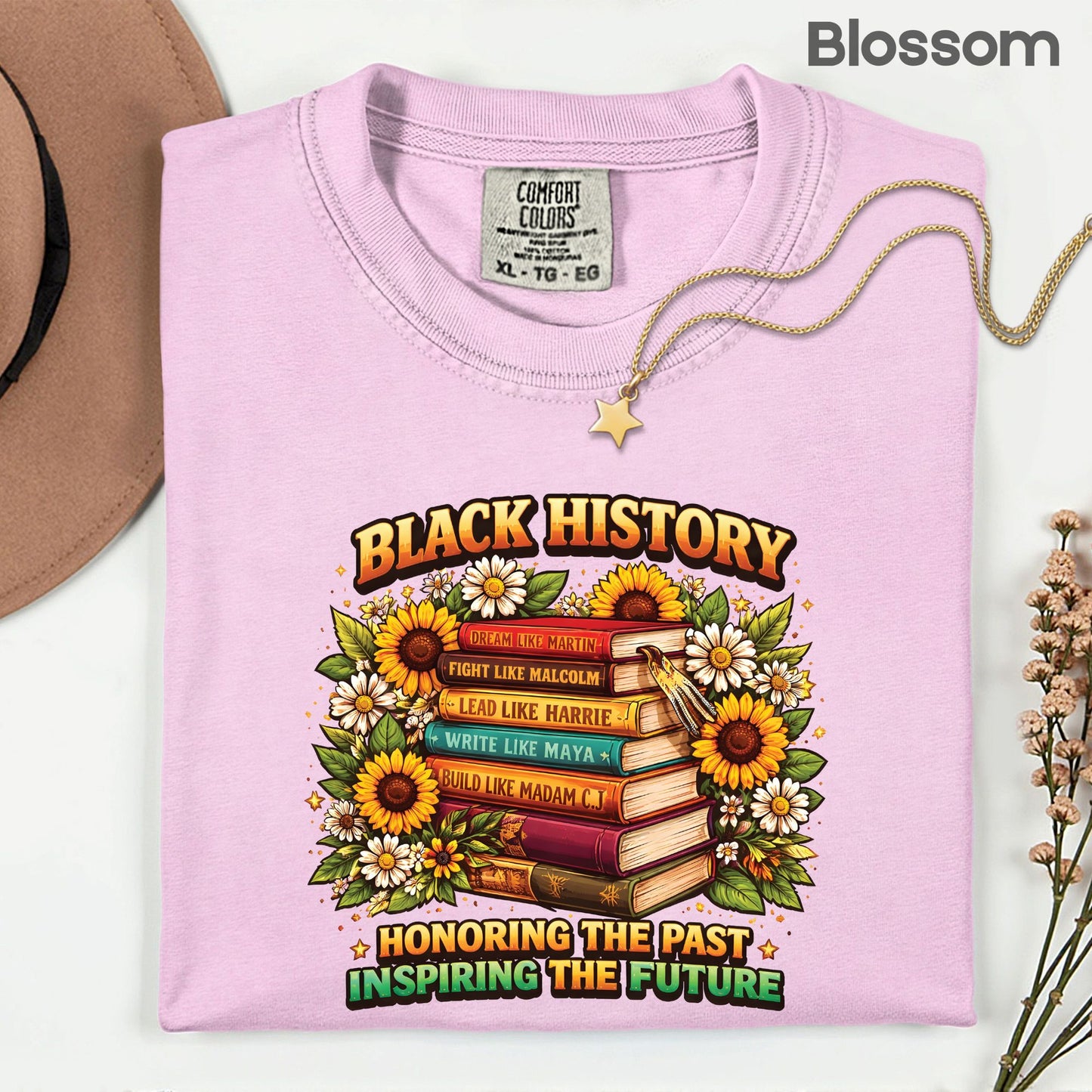 Black History Month Comfort Colors® Shirt Dream Like Martin T Shirt Sunflower Bookish Teacher Gifts For Men Women Kids Youth Tees