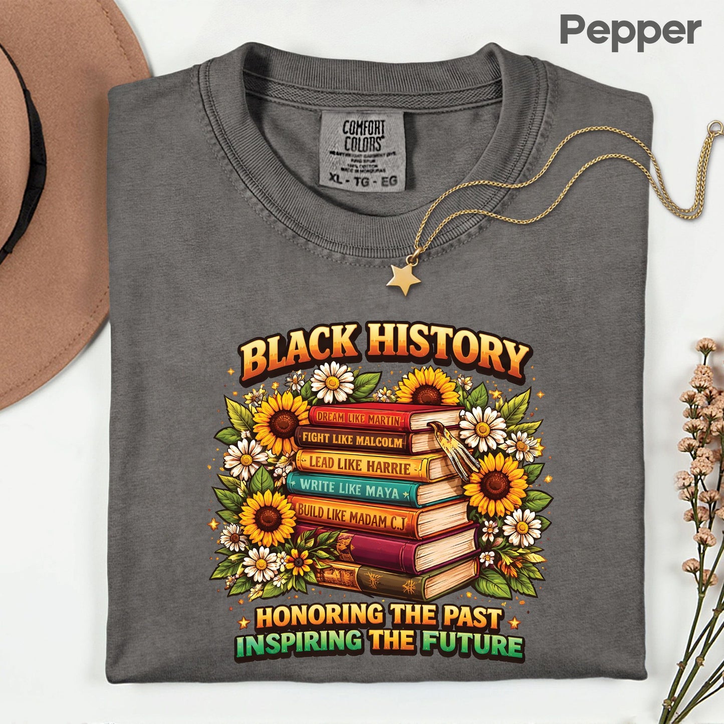 Black History Month Comfort Colors® Shirt Dream Like Martin T Shirt Sunflower Bookish Teacher Gifts For Men Women Kids Youth Tees
